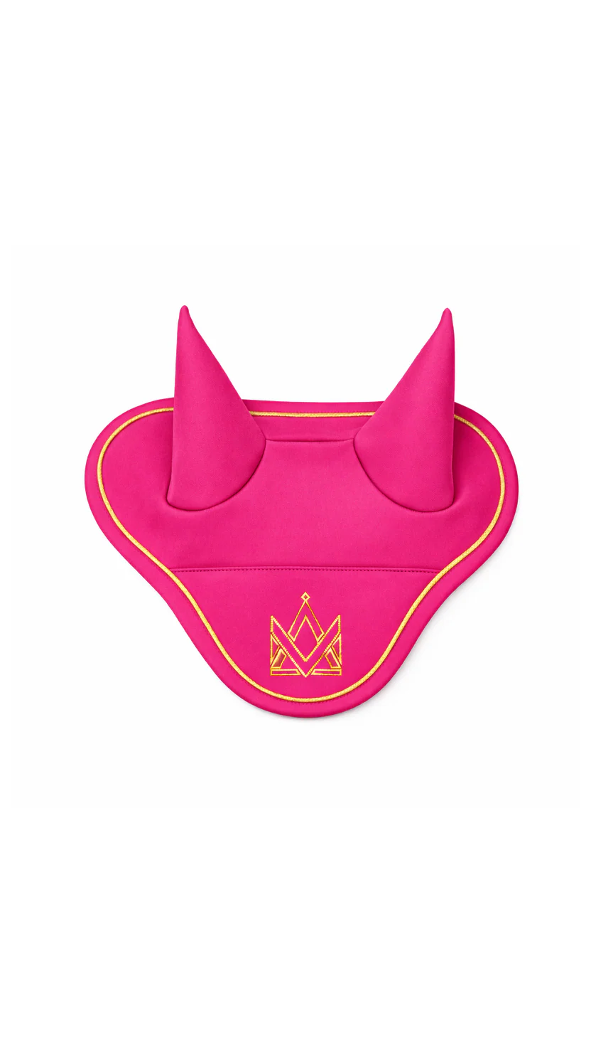 Valentina Equestrian Oornetje Fuchsia - Afbeelding 2