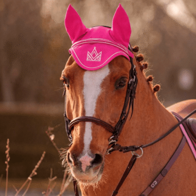 Valentina Equestrian Oornetje Fuchsia