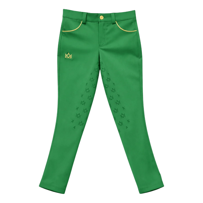 Valentina Equestrian Rijbroek Groen Meisjes