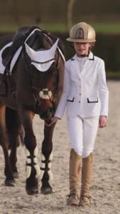 Valentina Equestrian Rijbroek Wit