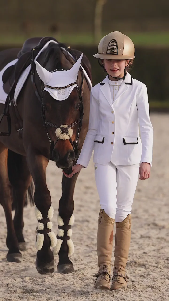 Valentina Equestrian Rijbroek Wit