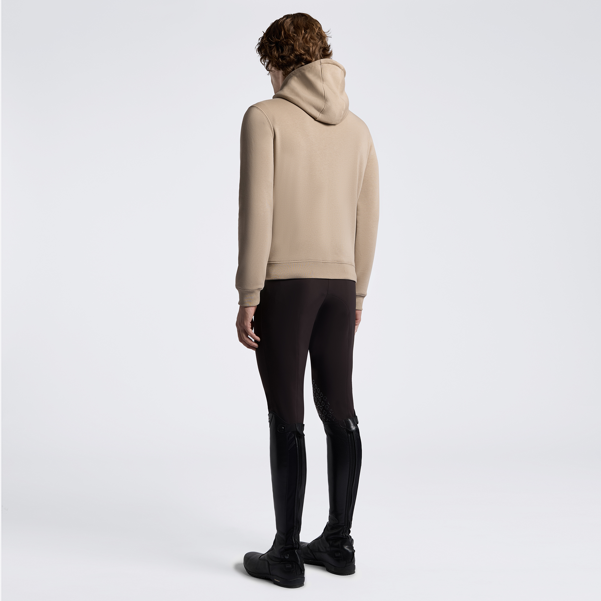 Cavalleria Toscana Fleece Zip Hoodie FEU121 Heren