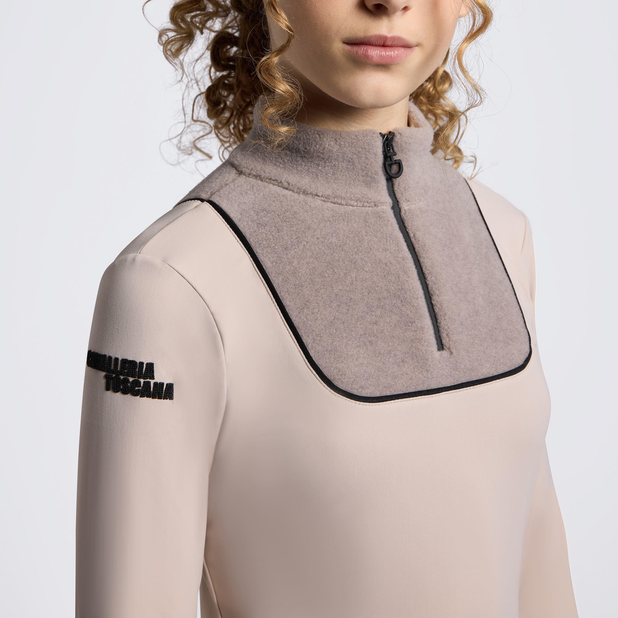 Cavalleria Toscana Training Polo Fleece Insert Warm Jersey Meisjes