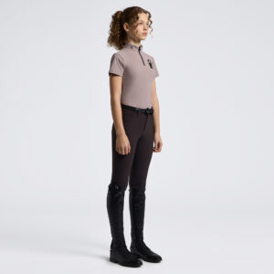 Cavalleria Toscana Wedstrijdshirt Horse Patch SS Meisjes
