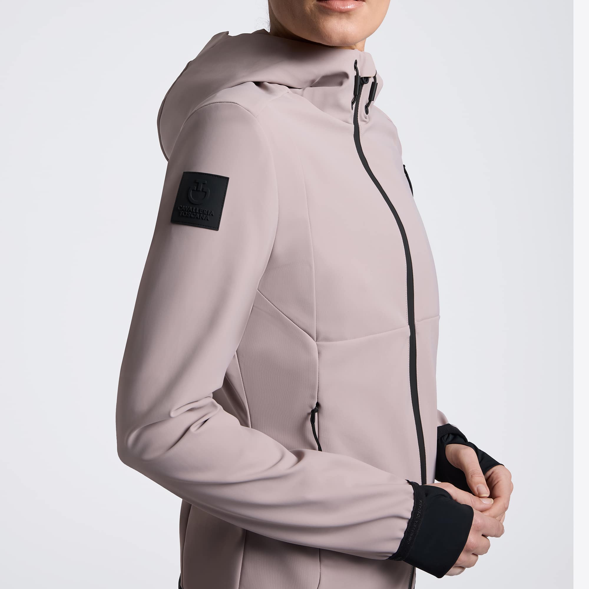 Cavallleria Toscana CT Thermal Hooded Performance Softshell Jacket