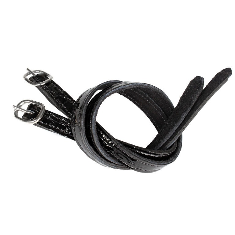 Horka Sporenriempjes Croco Lak