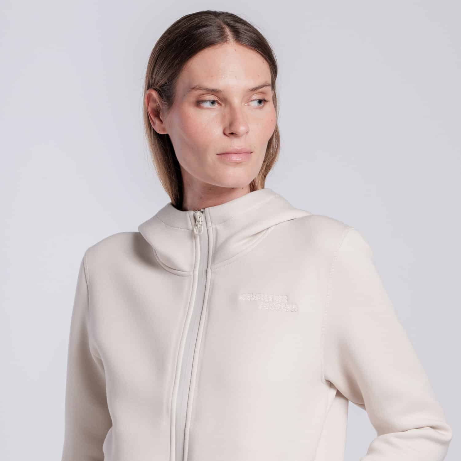 Cavalleria Toscana Technical Zip-Up Hoodie Dames