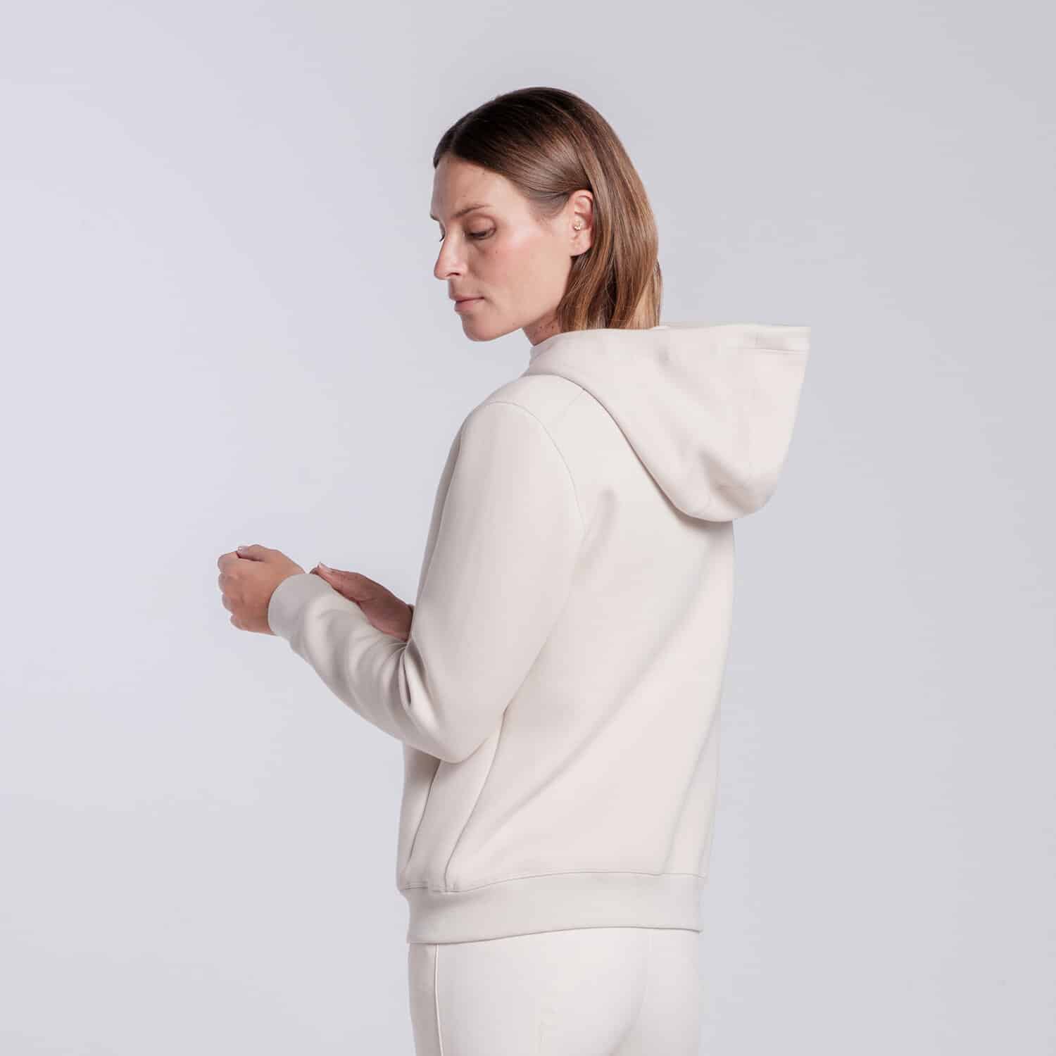 Cavalleria Toscana Technical Zip-Up Hoodie Dames