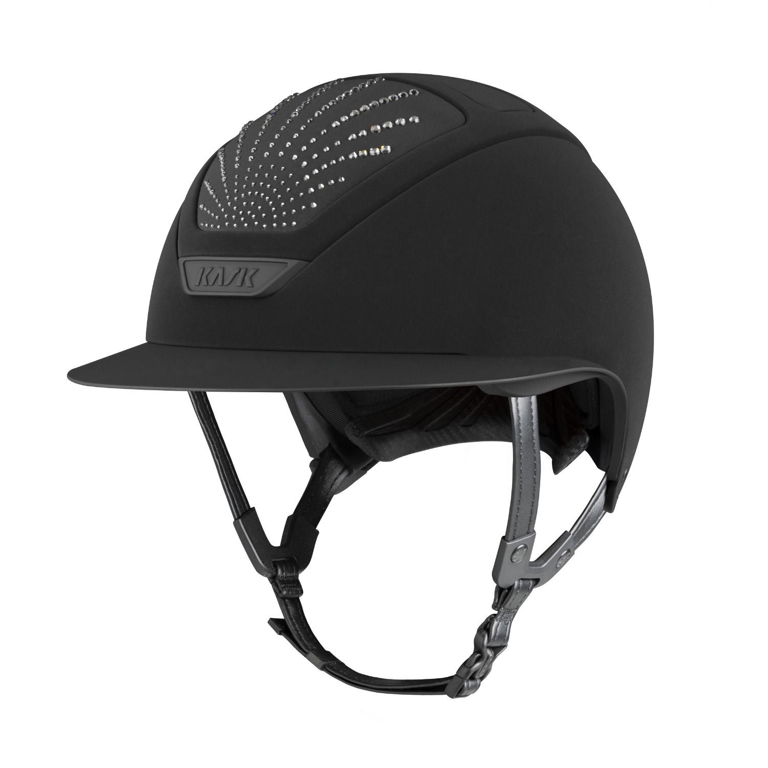 Kask Star Lady Hunter 2.0 Crystals Origin Zwart Graphite
