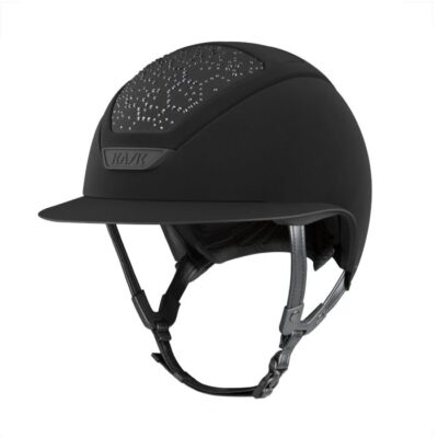Kask Star Lady Hunter 2.0 Zwart Crystals Vibe Black Graphite Mix