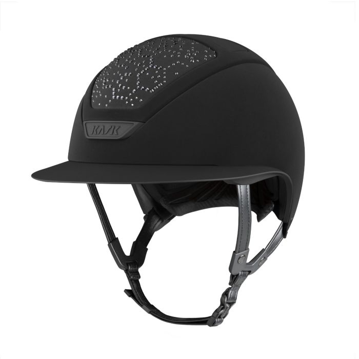 Kask Star Lady Hunter 2.0 Zwart Crystals Vibe Black Graphite Mix