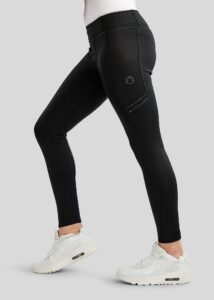 Montar Rijlegging MoWilma Hybrid Pintucks Golden Quartz Crystals Full Grip Zwart Dames