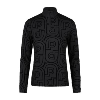Pikeur Shirt Zip Print 2284 Selection Zwart