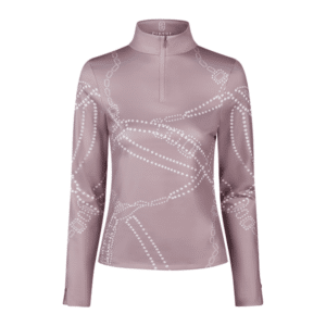 Pikeur Shirt Zip Print 2284 Selection Mauve