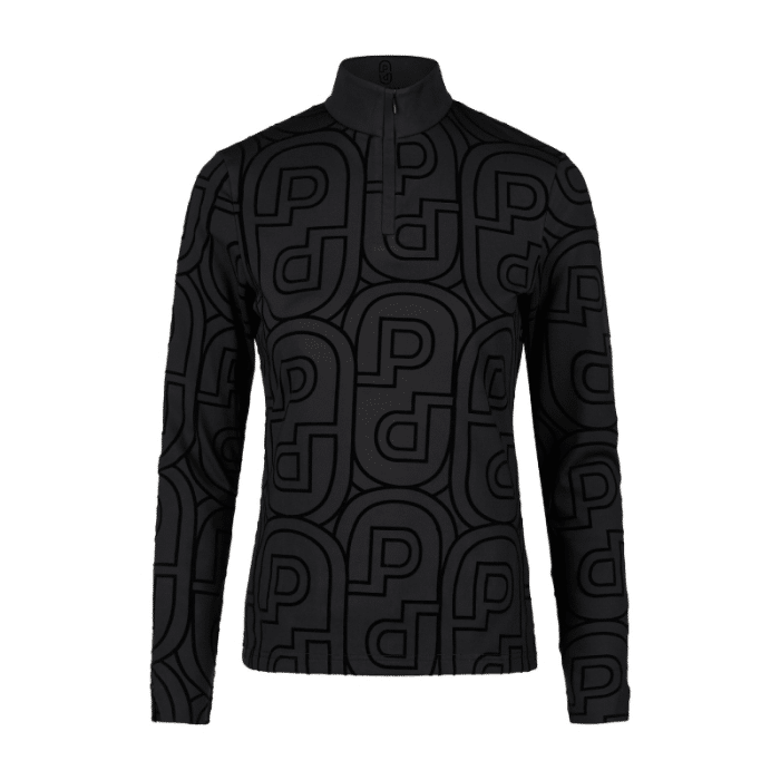 Pikeur Shirt Zip Print 2284 Selection Zwart
