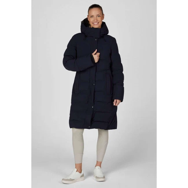 Pikeur Lange Winterjas Quilted Raincoat 2021 Athleisure Navy