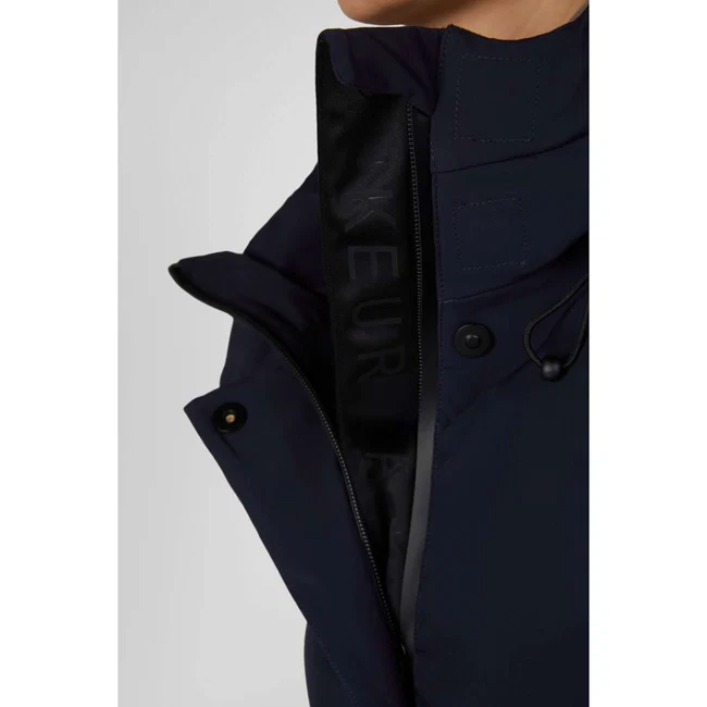 Pikeur Lange Winterjas Quilted Raincoat 2021 Athleisure Navy