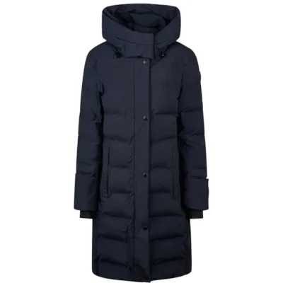 Pikeur Lange Winterjas Quilted Raincoat 2021 Athleisure Navy
