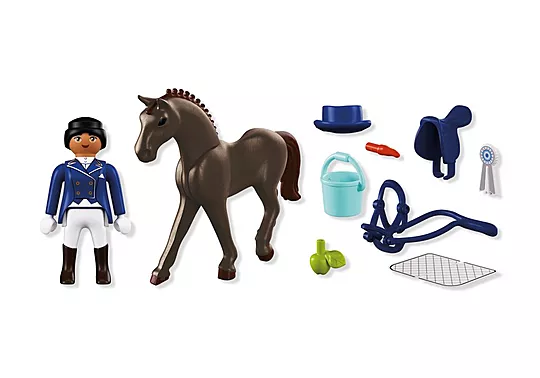 PLAYMOBIL Dressuurrijden 72136