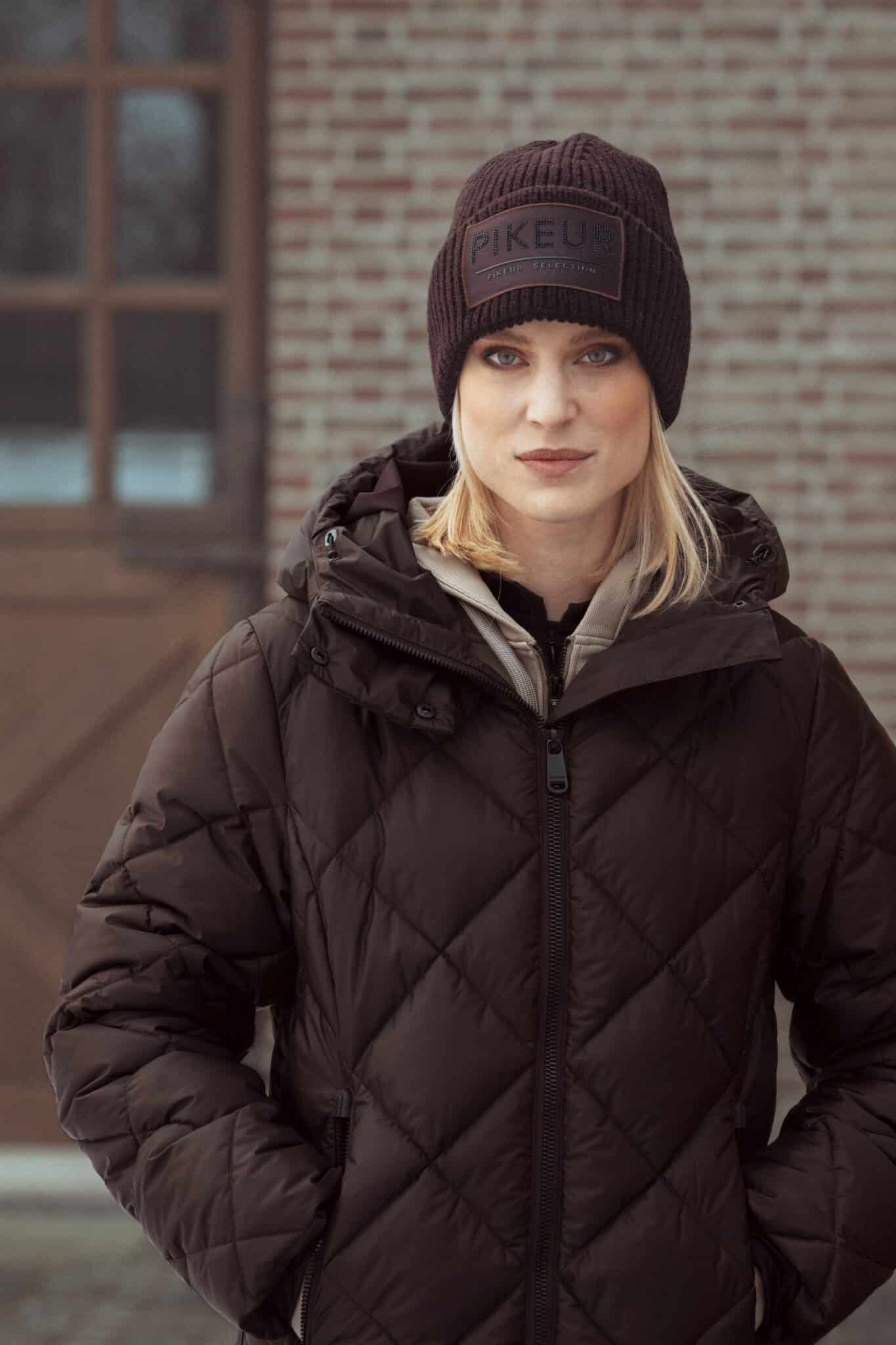 Pikeur Lange Jas QuiltDiamond Selection Bruin