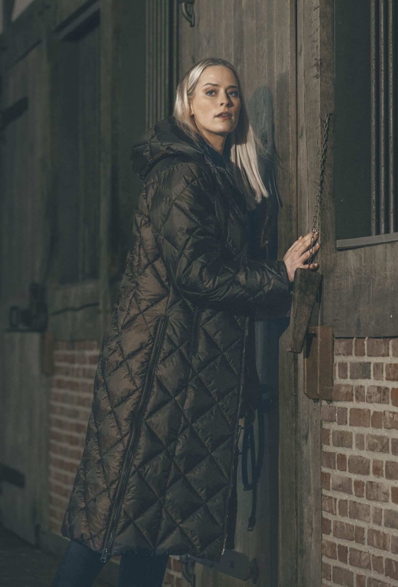 Pikeur Lange Jas QuiltDiamond Selection Bruin