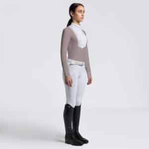 Cavalleria Toscana Wedstrijdshirt L/S Jersey w/ Bib 1A00