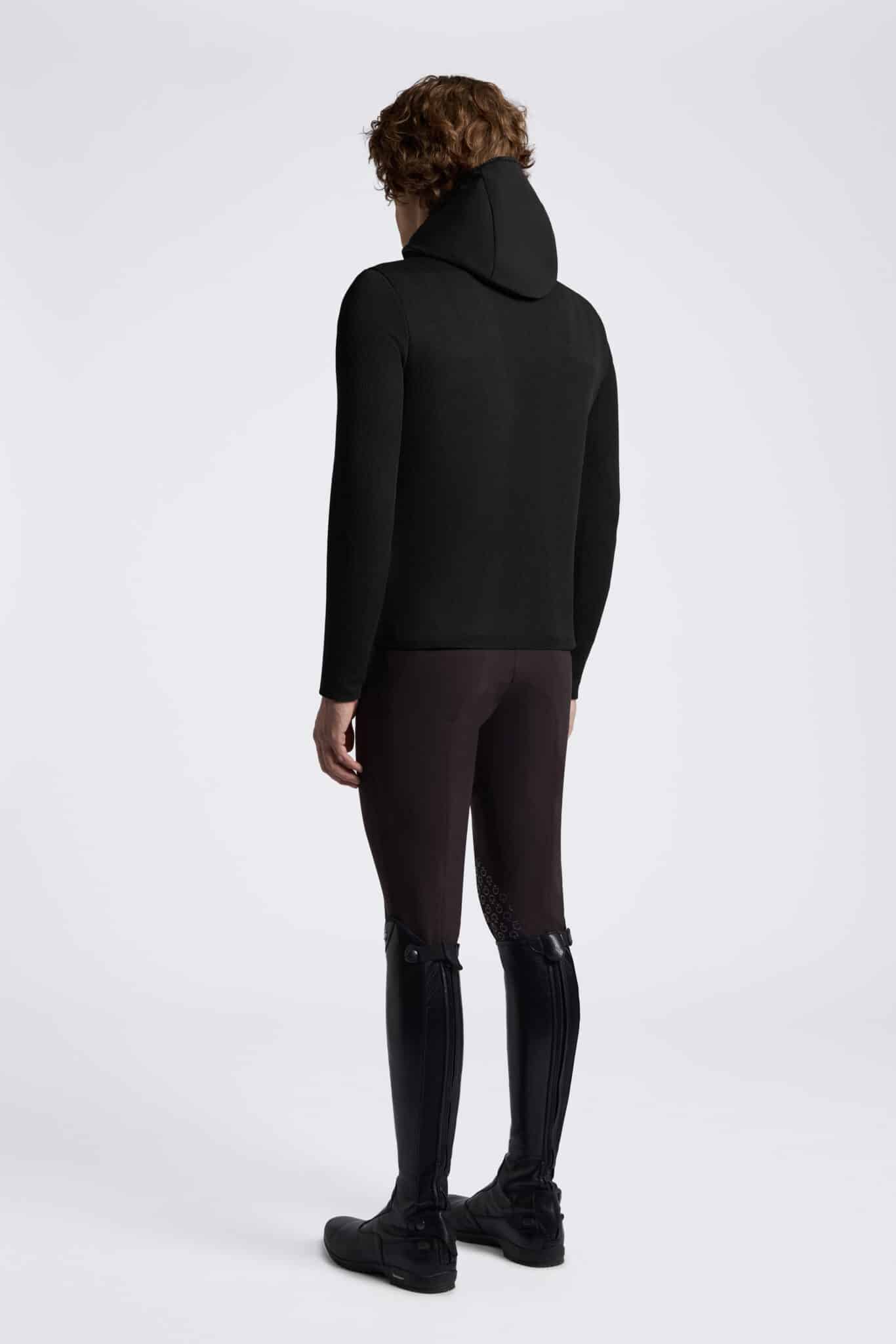 Cavalleria Toscana R-EVO Tech Knit Softshell Zwart 9999 Heren