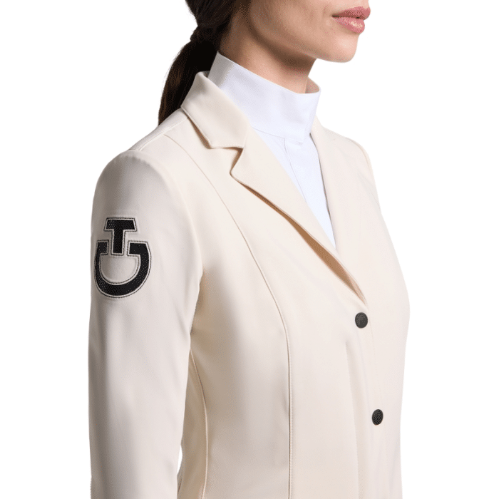 Cavalleria Toscana Wedstrijdjasje R-EVO Light Tech Knit Beige Dames
