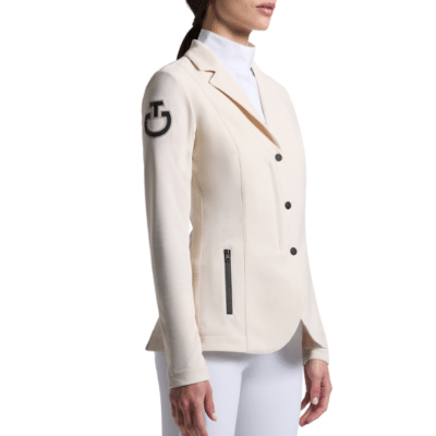 Cavalleria Toscana Wedstrijdjasje R-EVO Light Tech Knit Beige Dames