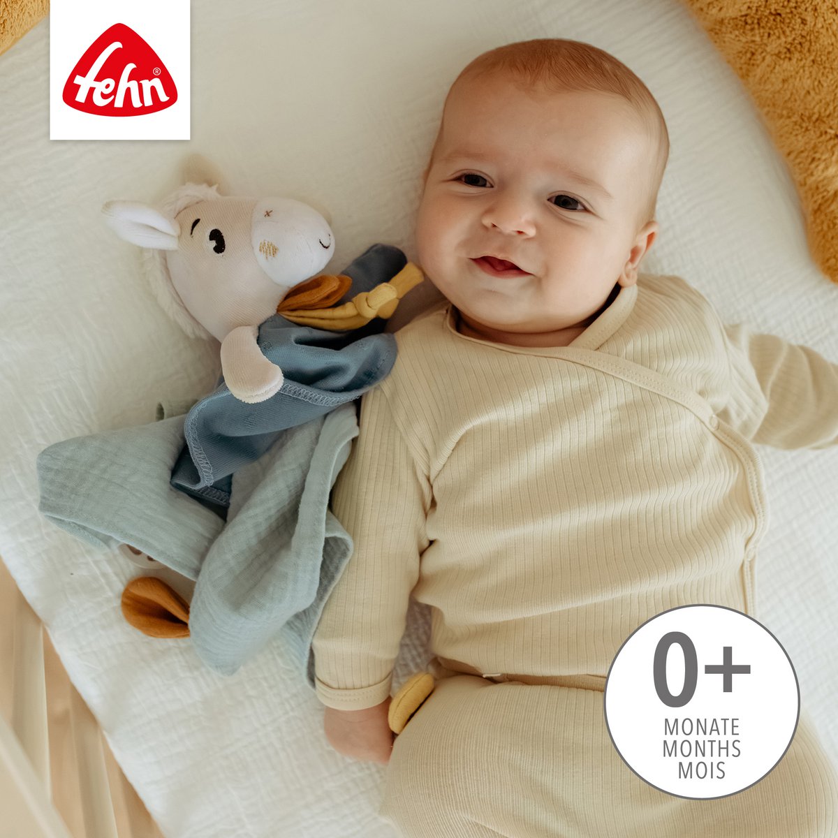 Fehn Knuffeldoekje DeLuxe Paard