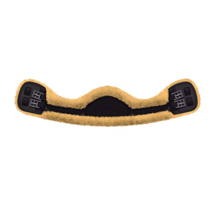 Mattes dressuursingel bont Crescent Slim-Line
