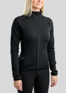 Montar MoEverline Full Zip Jacket w. Golden Quartz Crystals - Black