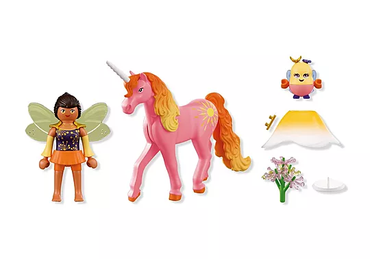 PlayMobil Verzameleenhoorn ochtenddauw met fee 72218