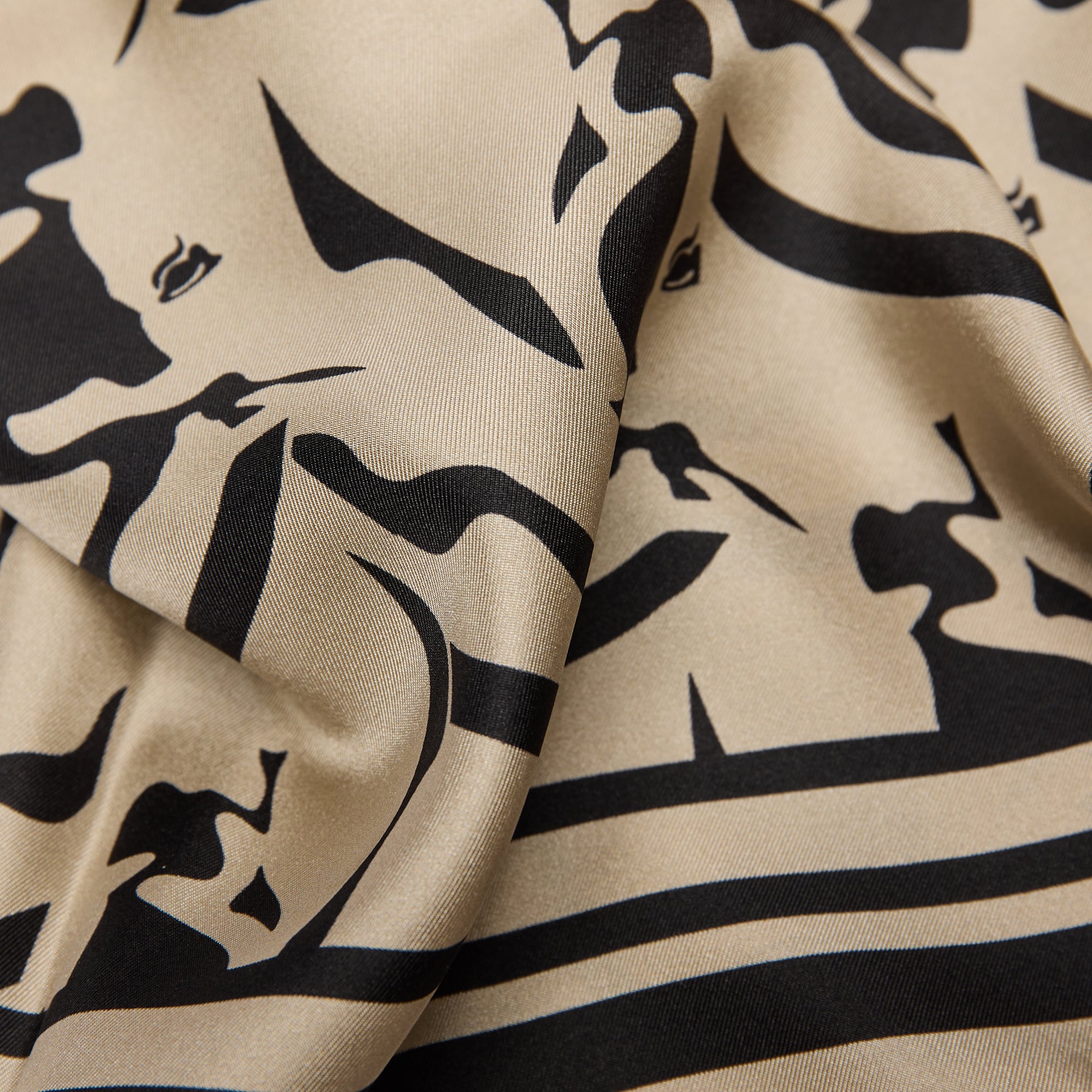 Cavalleria Toscana CT Horses Pattern Silk Foulard 1F99 - Afbeelding 3