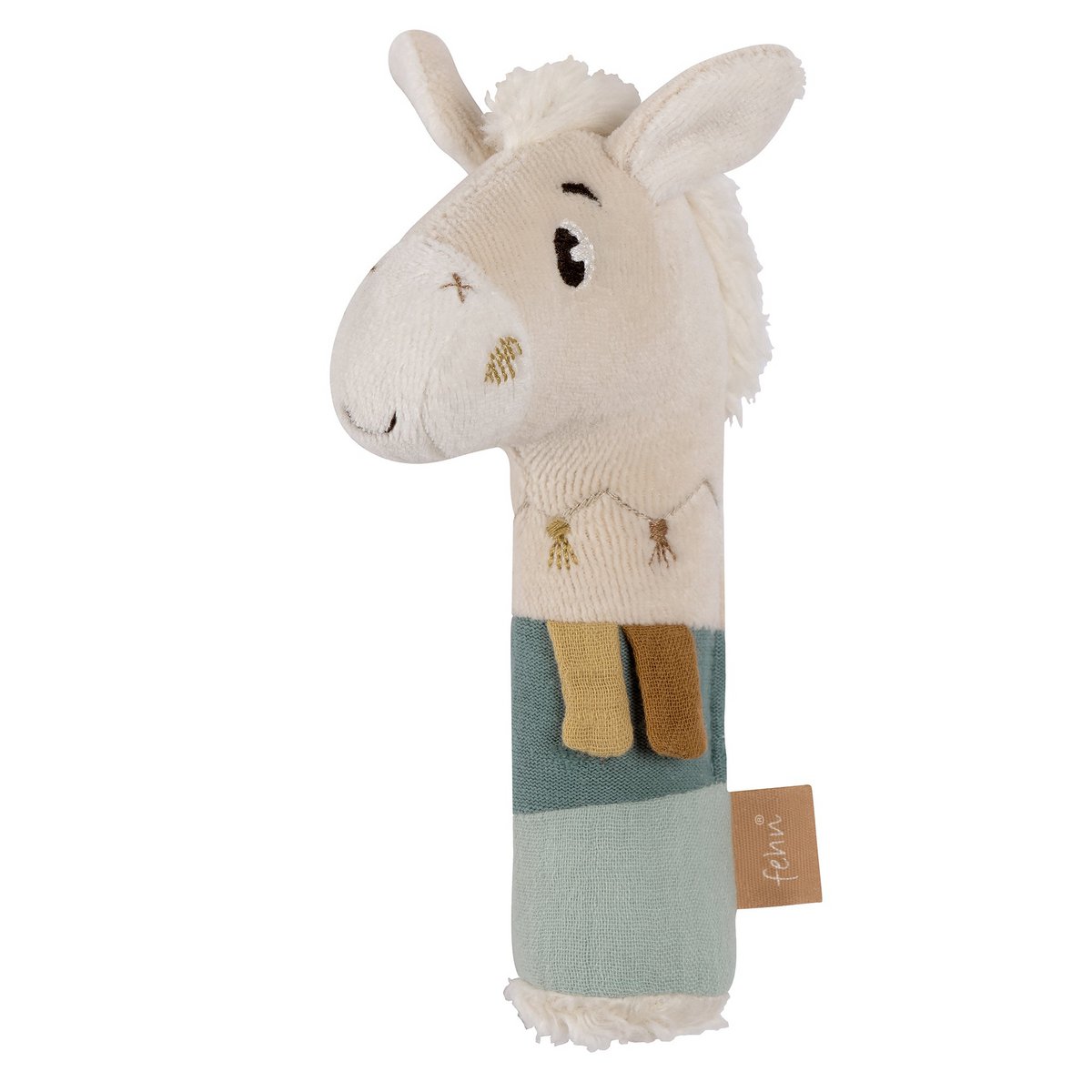 Fehn Grijpknuffel paard