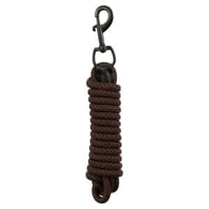 BR geknoopt halstertouw musketonhaak Choco martini