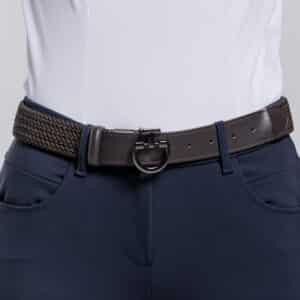 Cavalleria Toscana Elastic Riem CT Clasp Dames Espresso