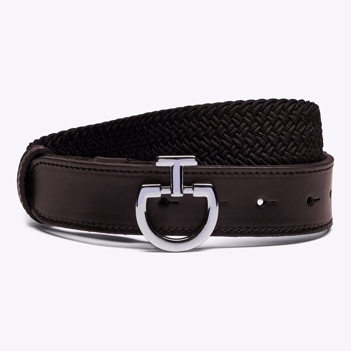 Cavalleria Toscana Elastic Riem CT Clasp Dames Espresso