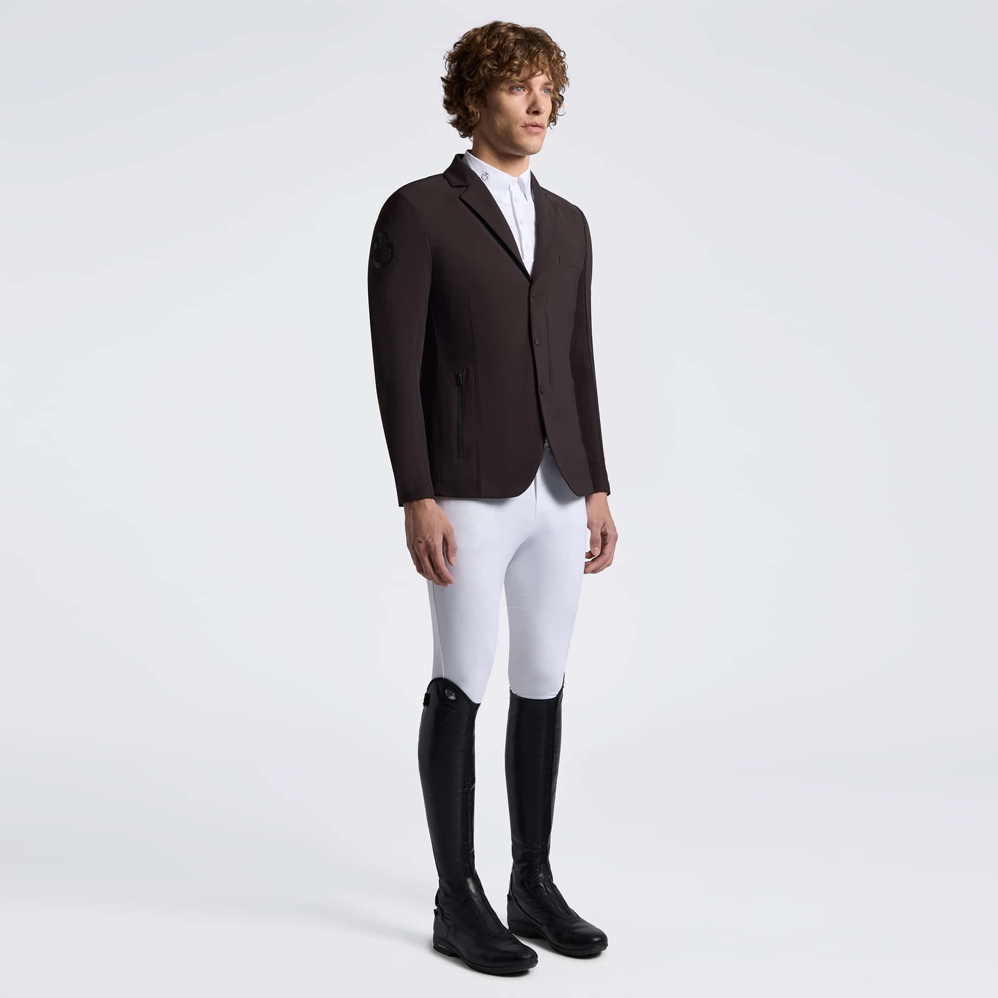 Cavalleria Toscana Revolution Wedstrijdjasje Espresso Heren