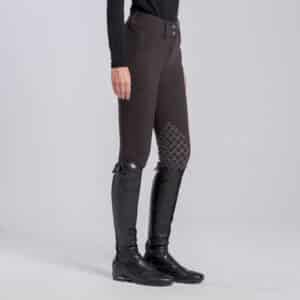 Cavalleria Toscana Rijbroek American Knie Grip Espresso 4L00 Dames