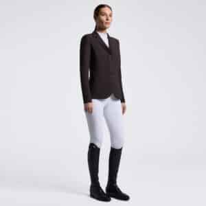 Cavalleria Toscana Wedstrijdjasje R-EVO Tech Knit Zip Espresso