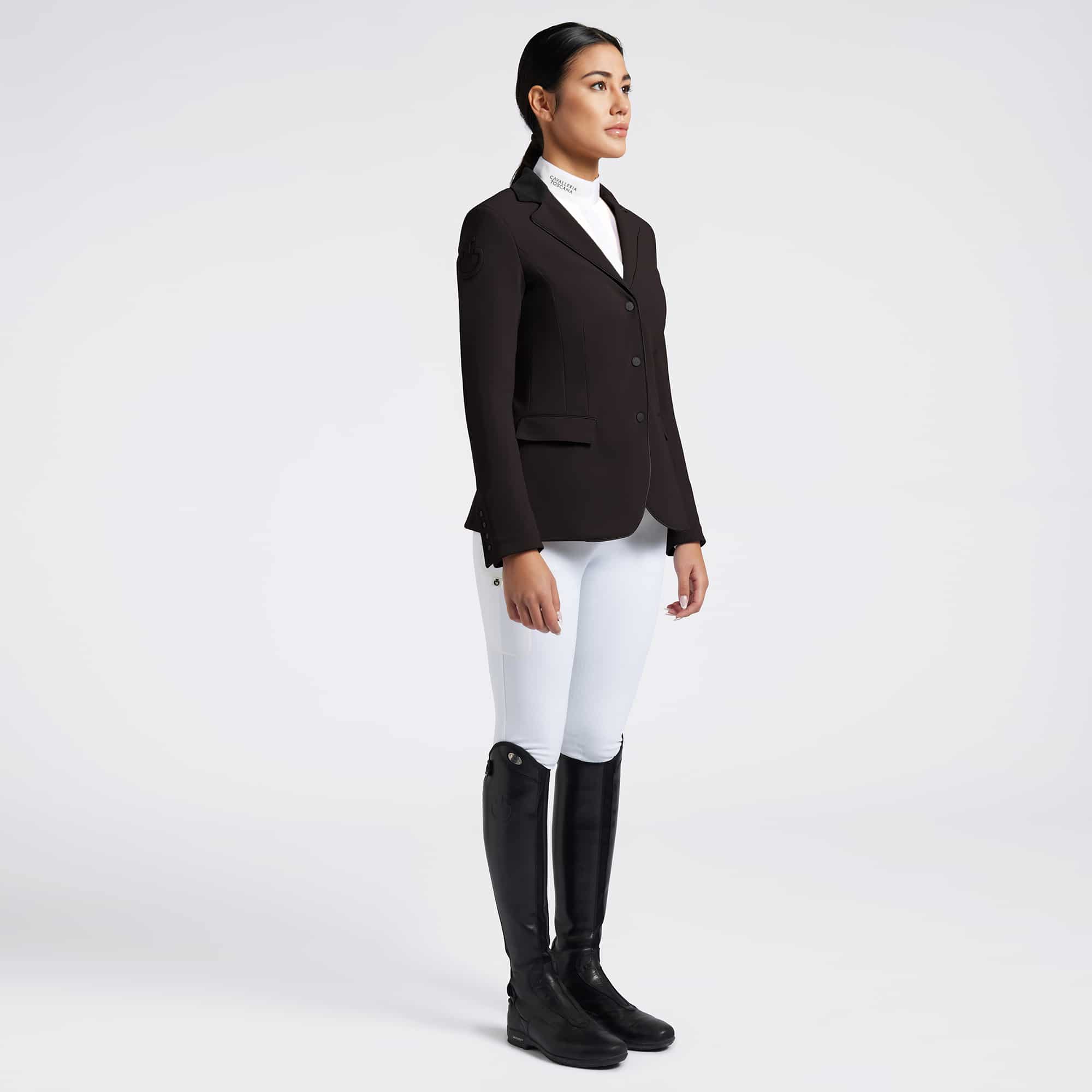 Cavalleria Toscana Wedstrijdjasje GP ZIP Espresso 4L00 Dames
