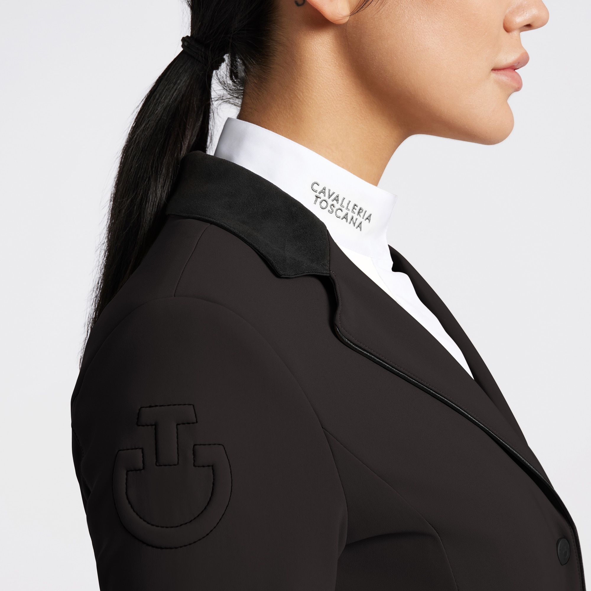 Cavalleria Toscana Wedstrijdjasje GP ZIP Espresso 4L00 Dames