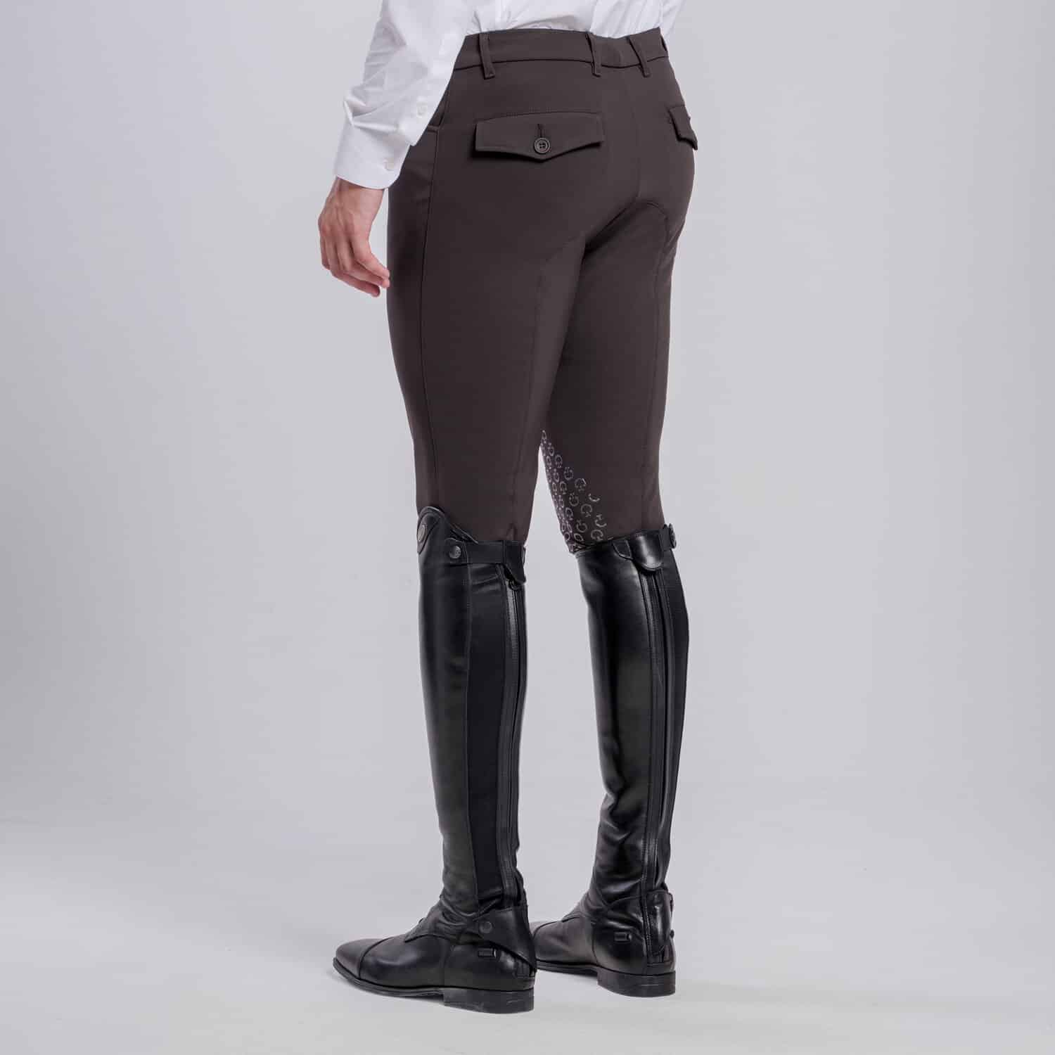 Cavalleria Toscana Rijbroek New Grip System Espresso Heren