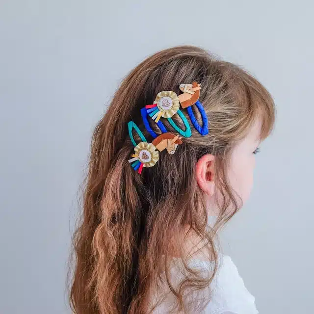 Mimi & Lula Haarclipjes Mini Show pony 4 stuks